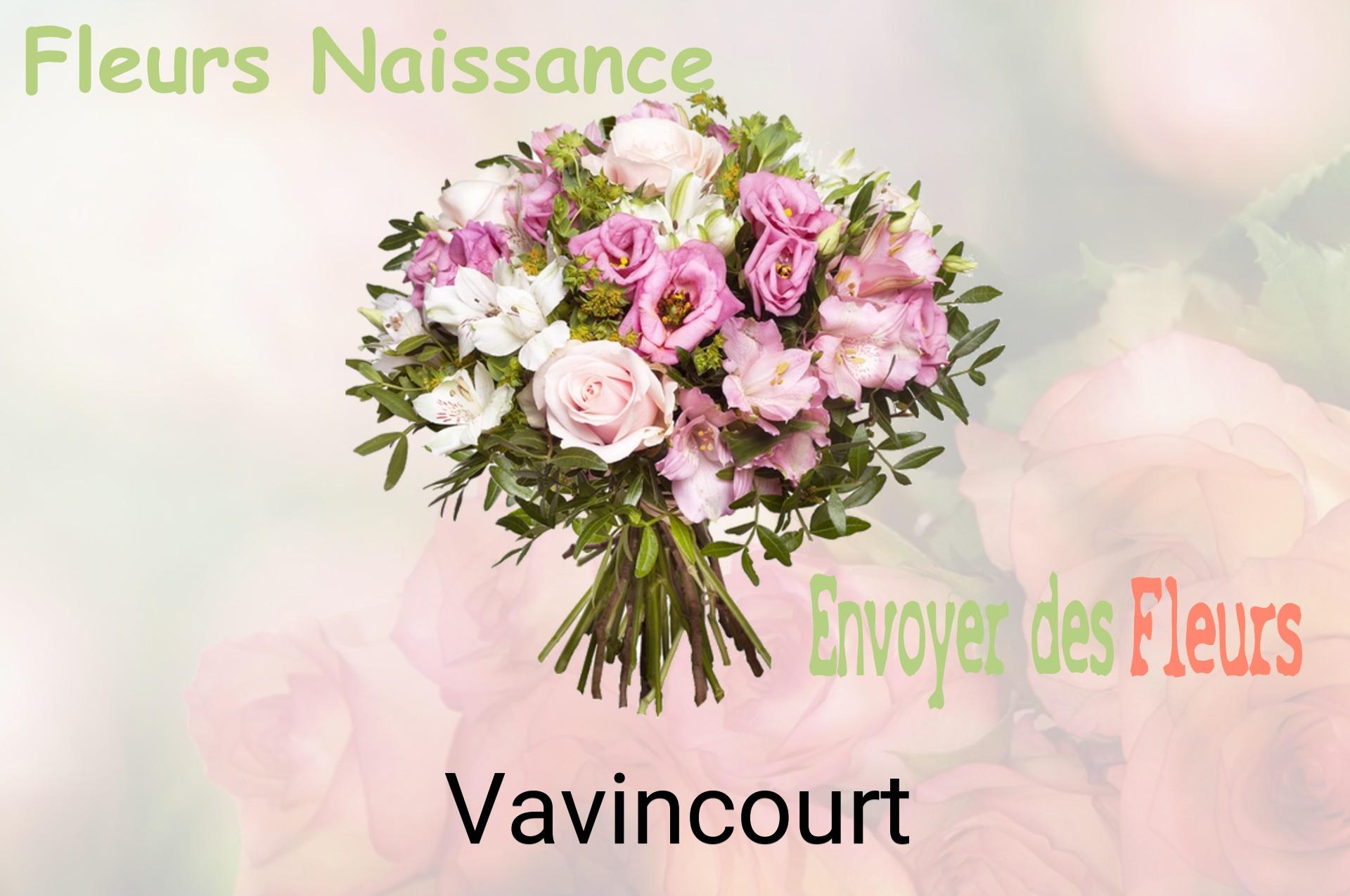 Bouquet de fleurs de naissance livré à Vavincourt
